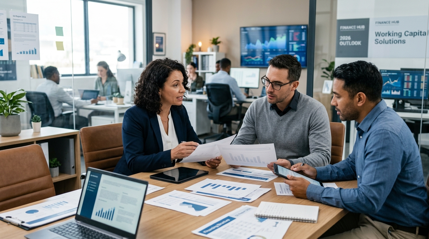 Illustration: Financing Your LinkedIn Agency: A Guide to Working Capital in 2026